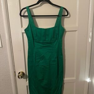 Calvin Klein Green Midi Dress